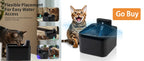 3L Cat Water Fountain with Motion Sensor Automatic Dog Water Dispenser with LED Light Ultra Silent Pet Drinking Water Fountain