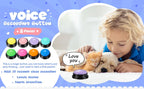 4/8/11PCS Dog Squeak Toys Voice Recording Button Dog Buttons For Communication Dog Toys Buzzer 30 Second Funny Dog Accessories