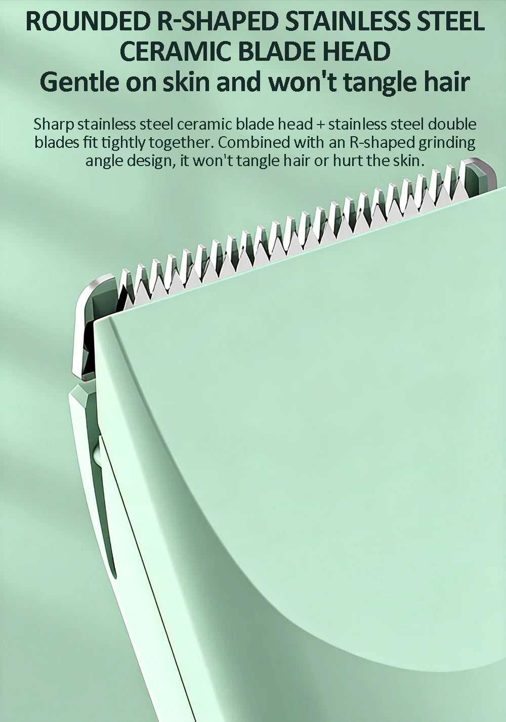 4-In-1 Pet Grooming Care Set 4 Different Blades Dog Trimmer Low Noise Pet Clippers Rechargeable Cordless Safe Pet Hair Shaver