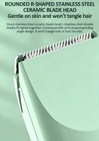 4-In-1 Pet Grooming Care Set 4 Different Blades Dog Trimmer Low Noise Pet Clippers Rechargeable Cordless Safe Pet Hair Shaver