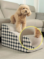 Pet 2/3 Steps High Density Foam Dog Secure Stairs Ramps Non-Slip Pet Steps for Older Dogs Pet with Joint Pain Sofa Bed Ladder