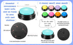 4/8/11PCS Dog Squeak Toys Voice Recording Button Dog Buttons For Communication Dog Toys Buzzer 30 Second Funny Dog Accessories