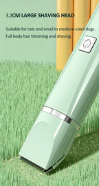 4-In-1 Pet Grooming Care Set 4 Different Blades Dog Trimmer Low Noise Pet Clippers Rechargeable Cordless Safe Pet Hair Shaver