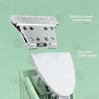 4-In-1 Pet Grooming Care Set 4 Different Blades Dog Trimmer Low Noise Pet Clippers Rechargeable Cordless Safe Pet Hair Shaver