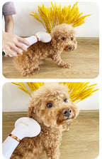 Multi-functional Dog Grooming Hair Comb Dryer 2-In-1 Electric Fur Blower Cleaning Brusher 3 Gears Adjustable Pet Product EU Plug