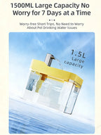 Automatic Filtered Circulating Pet Water Dispenser Large Capacity Cat Drinking Fountain Electric Cat Water Feeder Pet Water Bowl