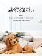 Multi-functional Dog Grooming Hair Comb Dryer 2-In-1 Electric Fur Blower Cleaning Brusher 3 Gears Adjustable Pet Product EU Plug